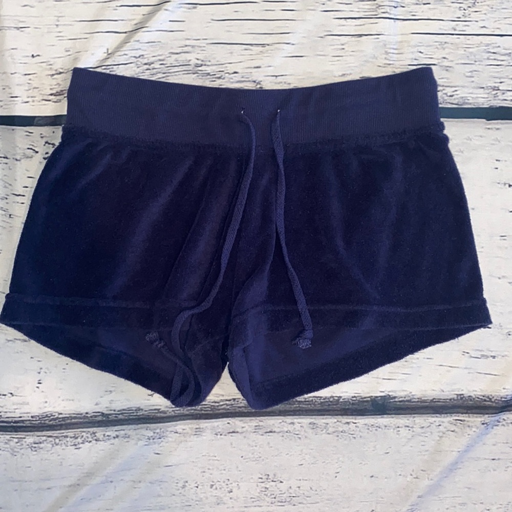 Suzette Large Terry Navy Shorts